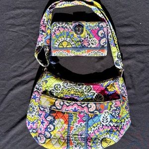 Vera Bradley Crossbody & matching wallet